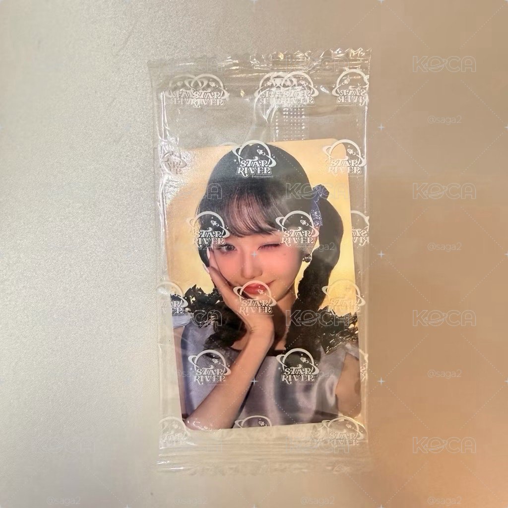 現貨 IVE 星河 sr 圓 張員瑛 張元英 小卡 特典卡