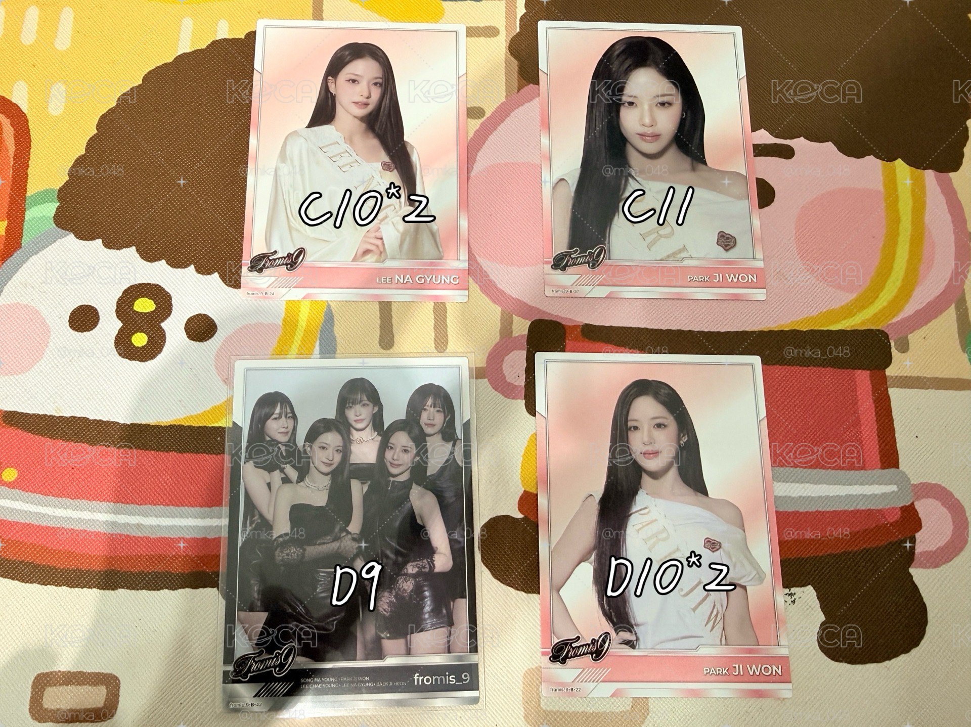 Fromis_9 Teleca 隨機卡 自己湊🍀