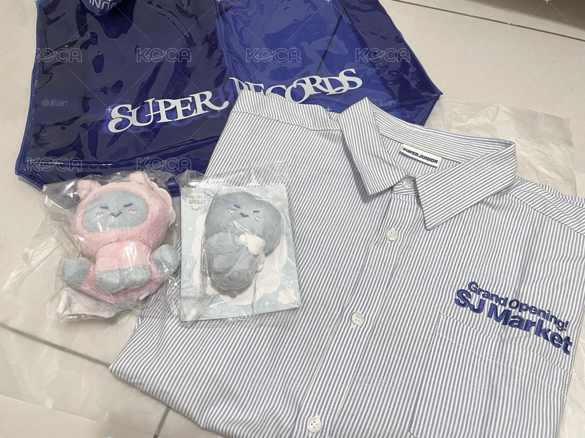 SJ 超市襯衫+藝聲赤兔馬+藝聲手燈糰子+20週年展覽台灣限定購物袋*2