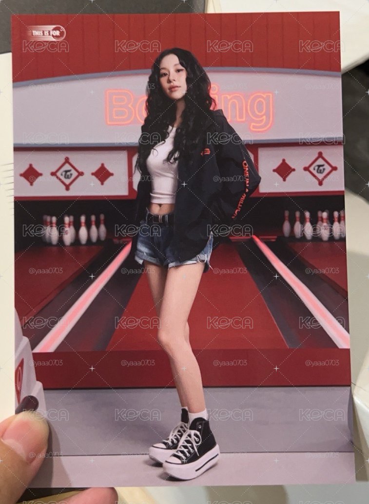 TWICE 新國立隨機明信片 彩🍓