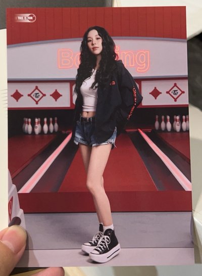 TWICE 新國立隨機明信片 彩🍓