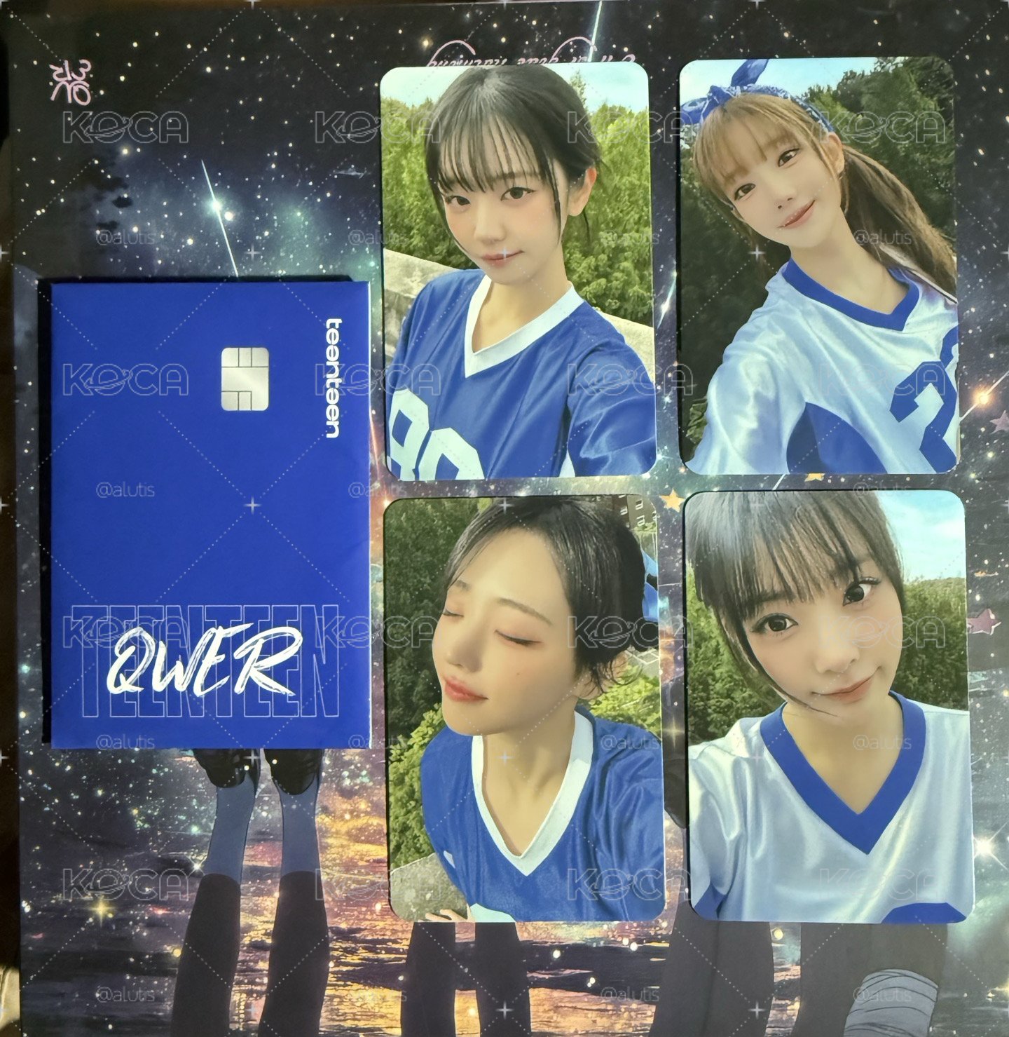 QWER X Woori Bank 銀行卡1.0