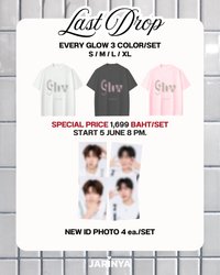 JARINYA x TEETEEPOR EVERY GLOW T-SHIRT SET & NEW ID PHOTO⁠
