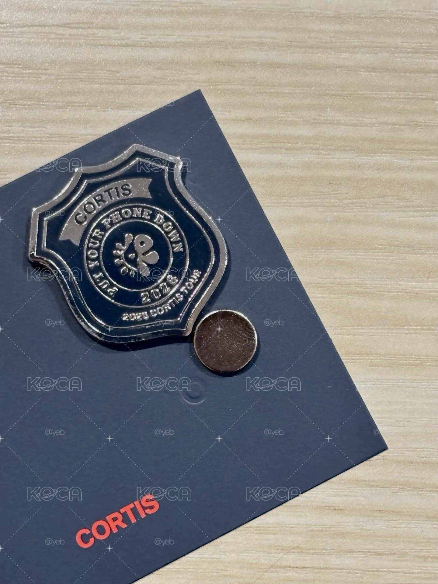 現貨在台｜PYPD磁吸徽章一個