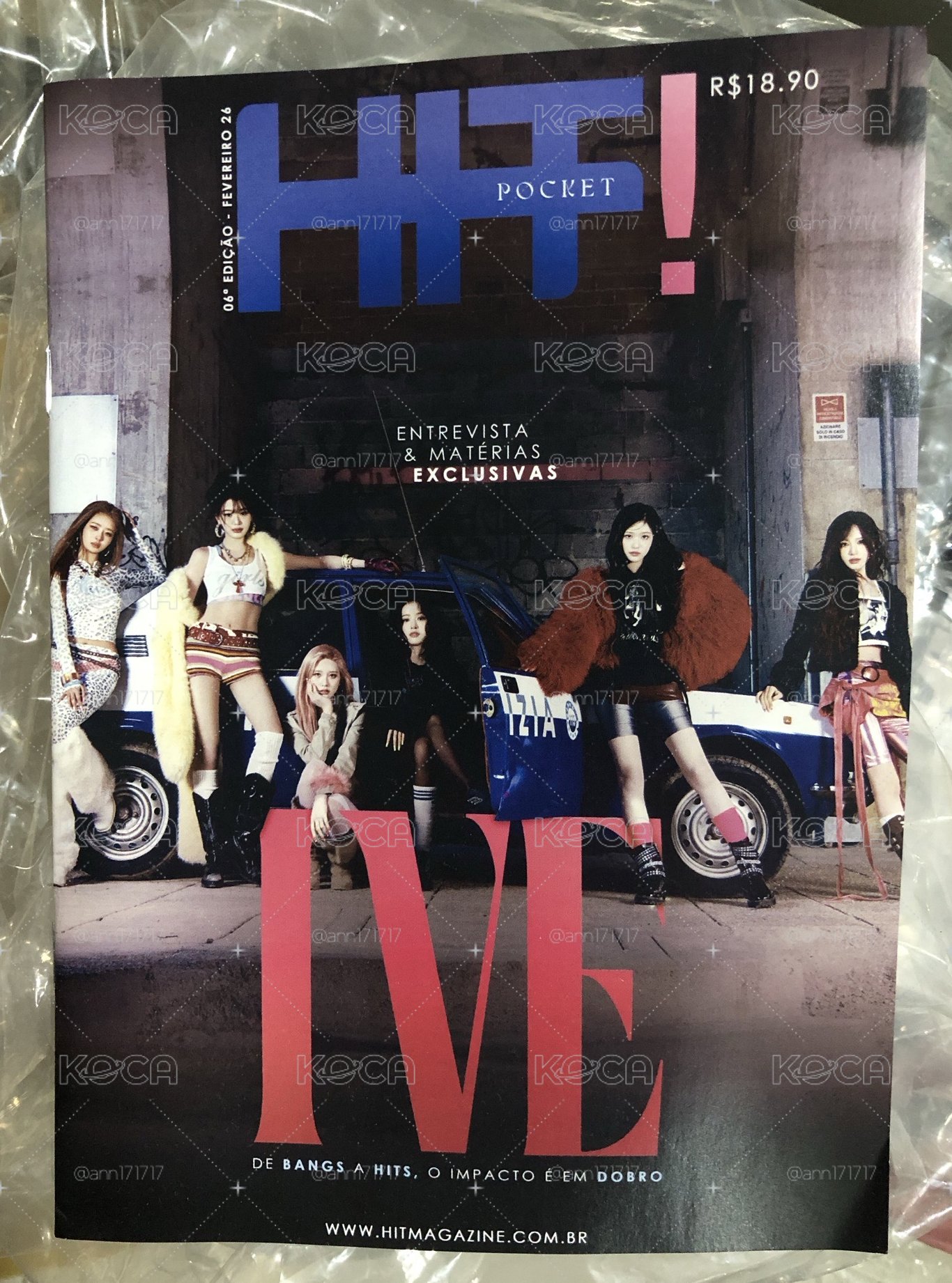 IVE 巴西雜誌 無小卡