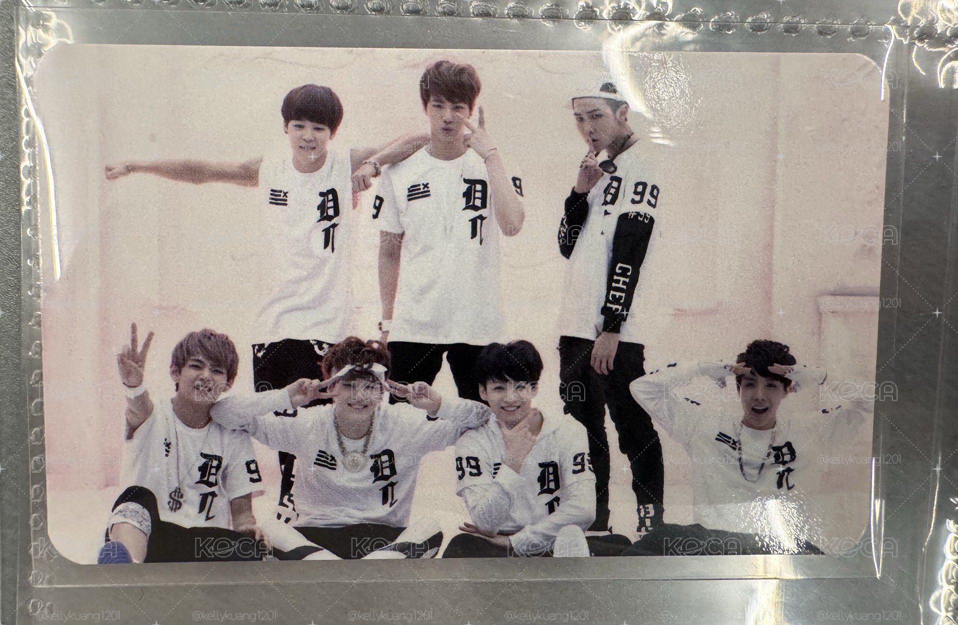 BTS 防彈少年團 團卡 