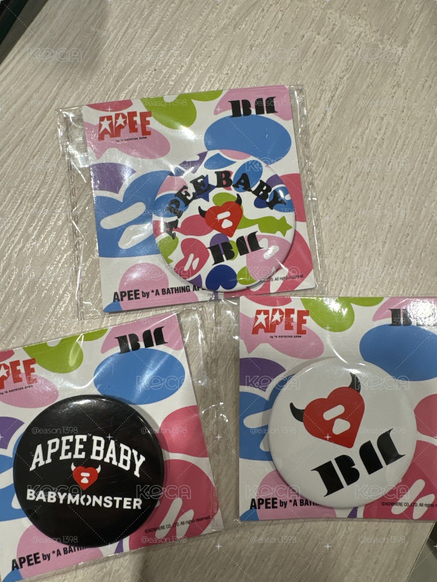 現貨-BM X APEE新款徽章