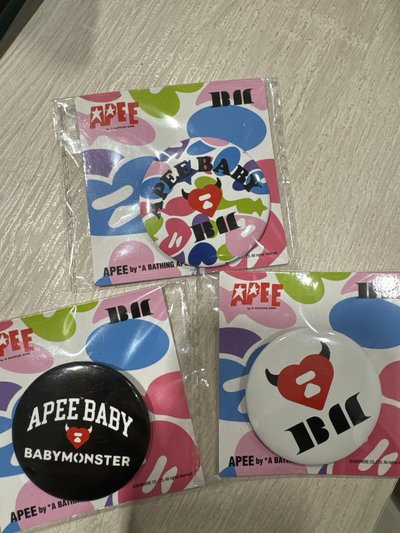 現貨-BM X APEE新款徽章