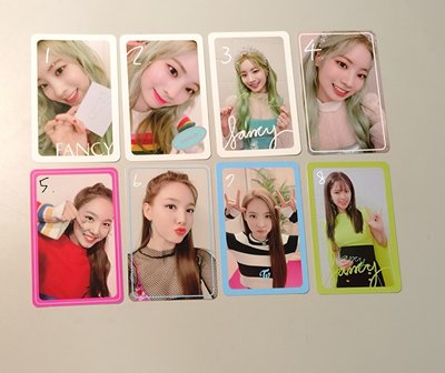 Twice Fanc小卡