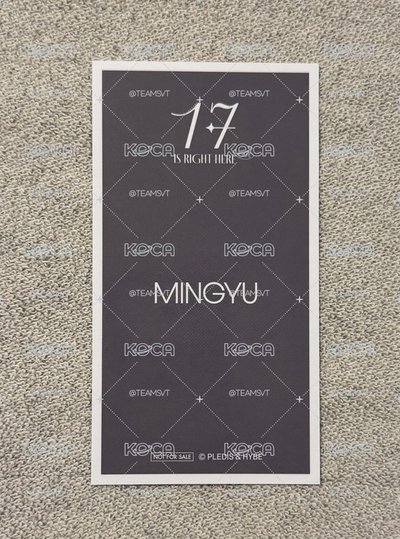 2024 SVT CAFE 入場特典 奎