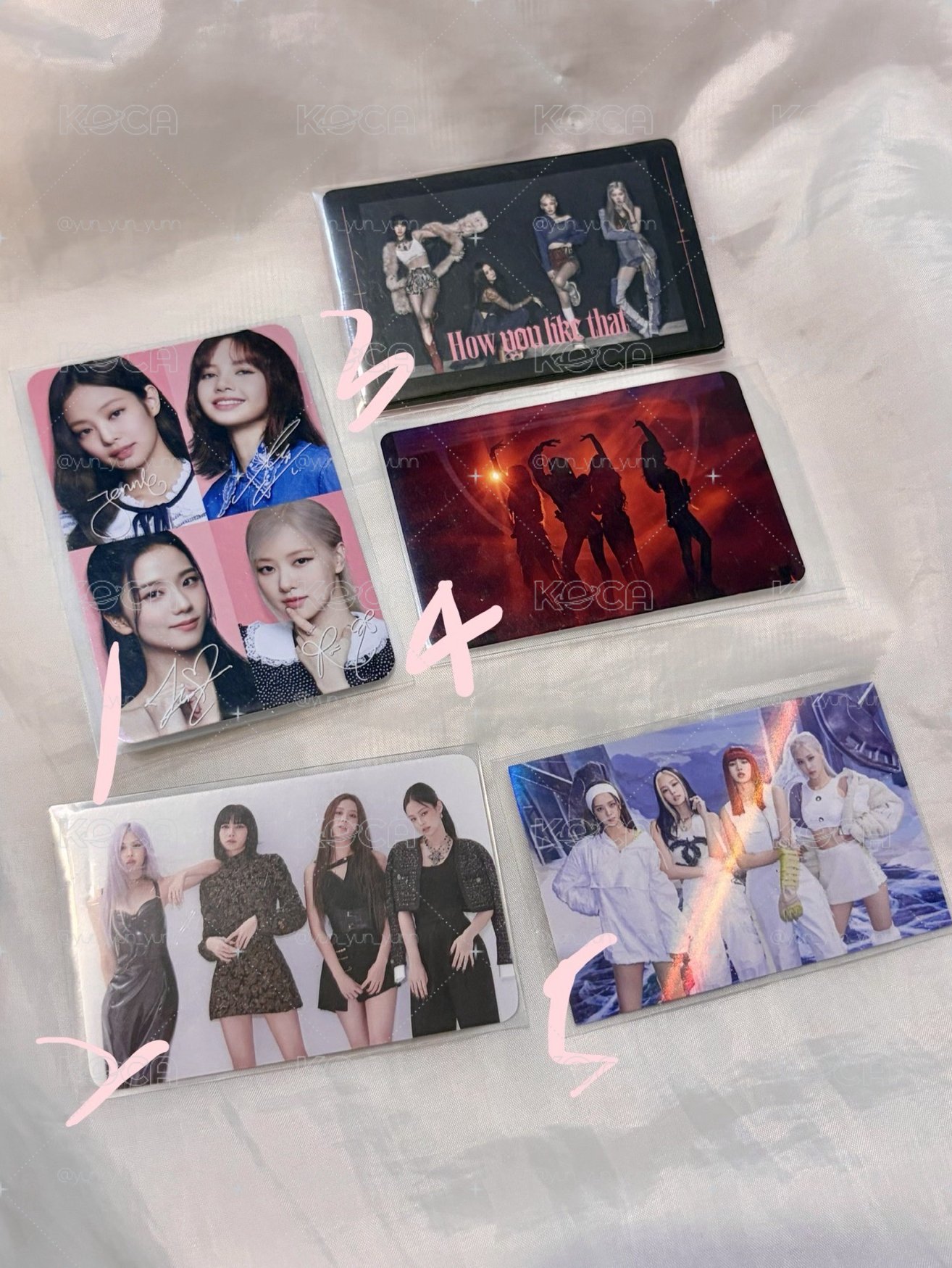 BLACKPINK 團卡 出清