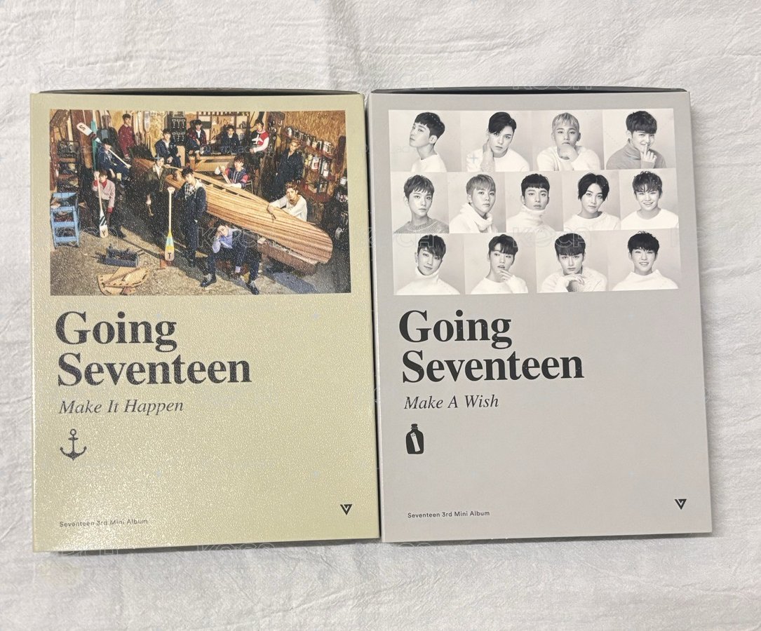 SEVENTEEN Mini3空專（兩張