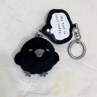 日本rilakkuma store 基本單色黑白限定款 小黃雞 鼻孔雞