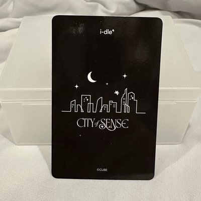 i-dle city of sense 隨機卡包