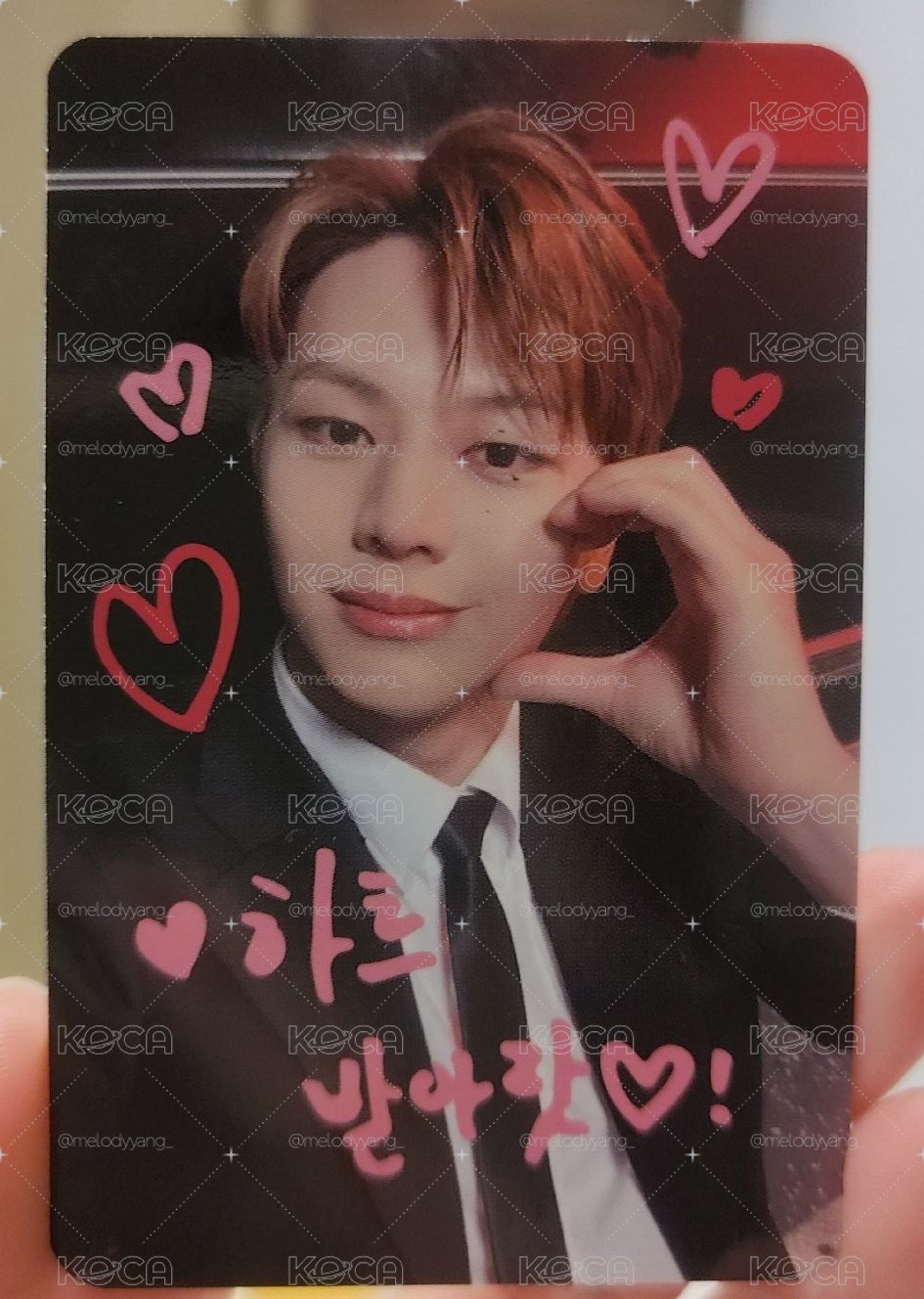 BTOB 陸星材 塗鴉特典卡