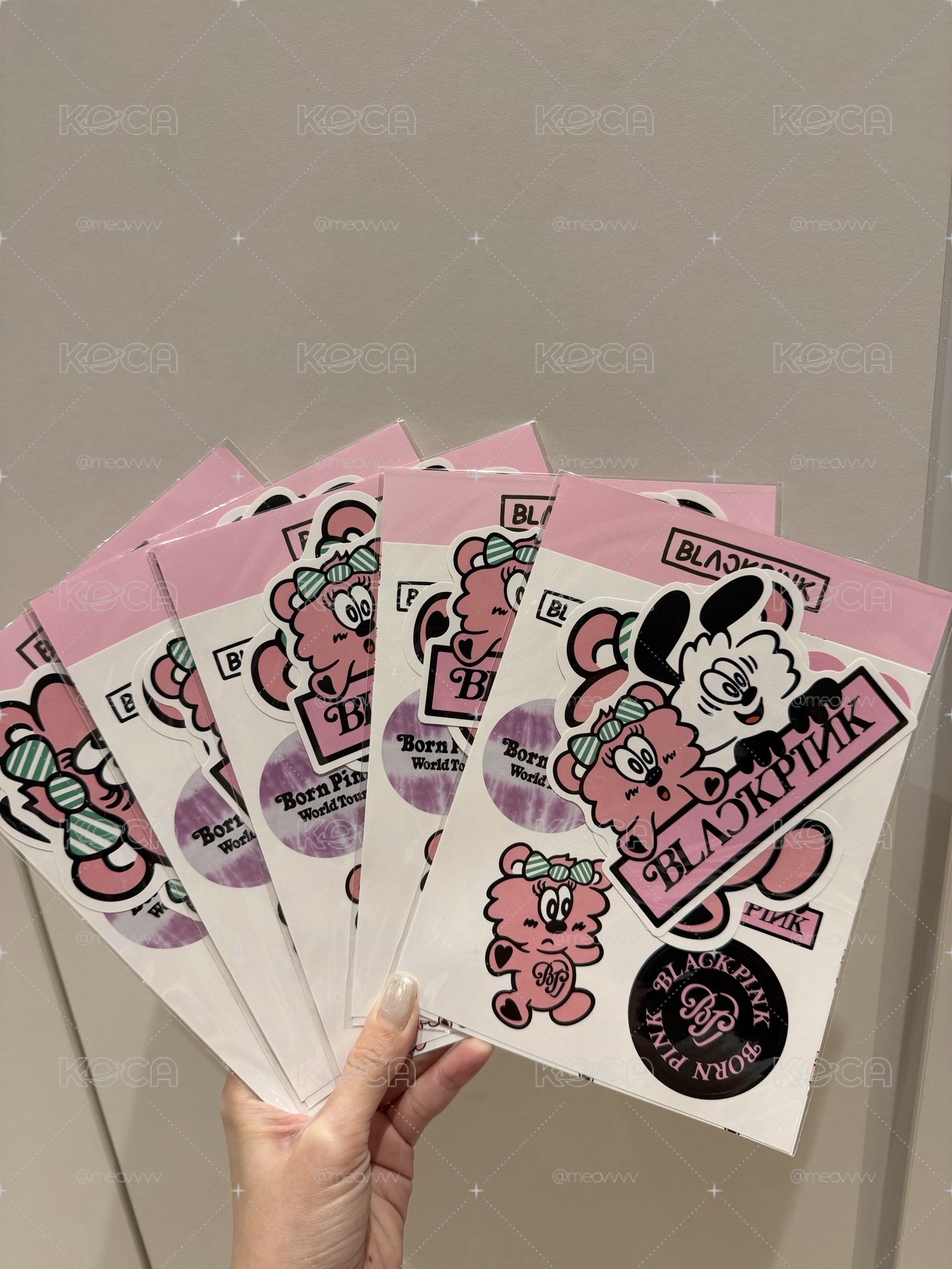 Verdy Blackpink 聯名貼紙