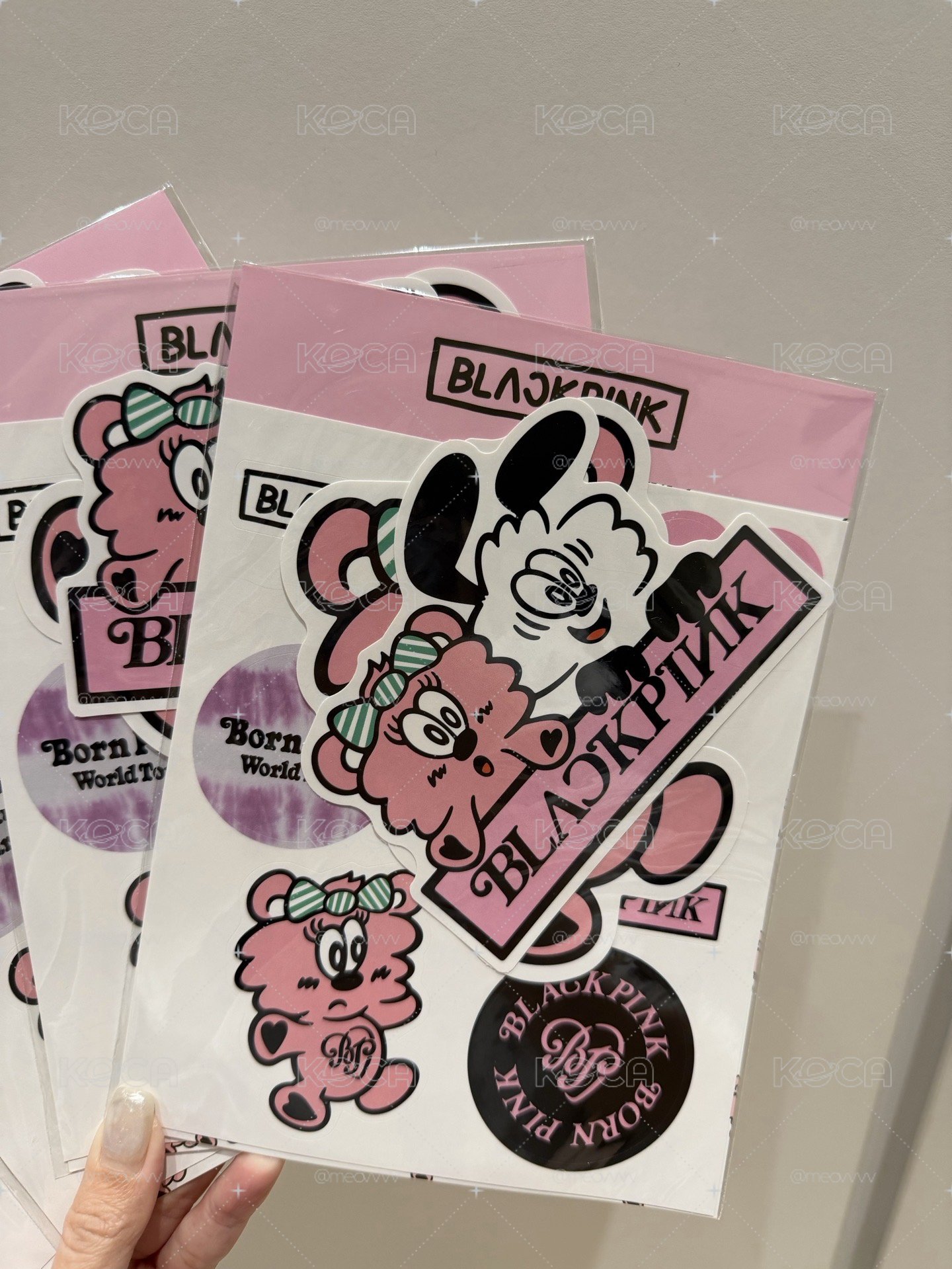 Verdy Blackpink 聯名貼紙