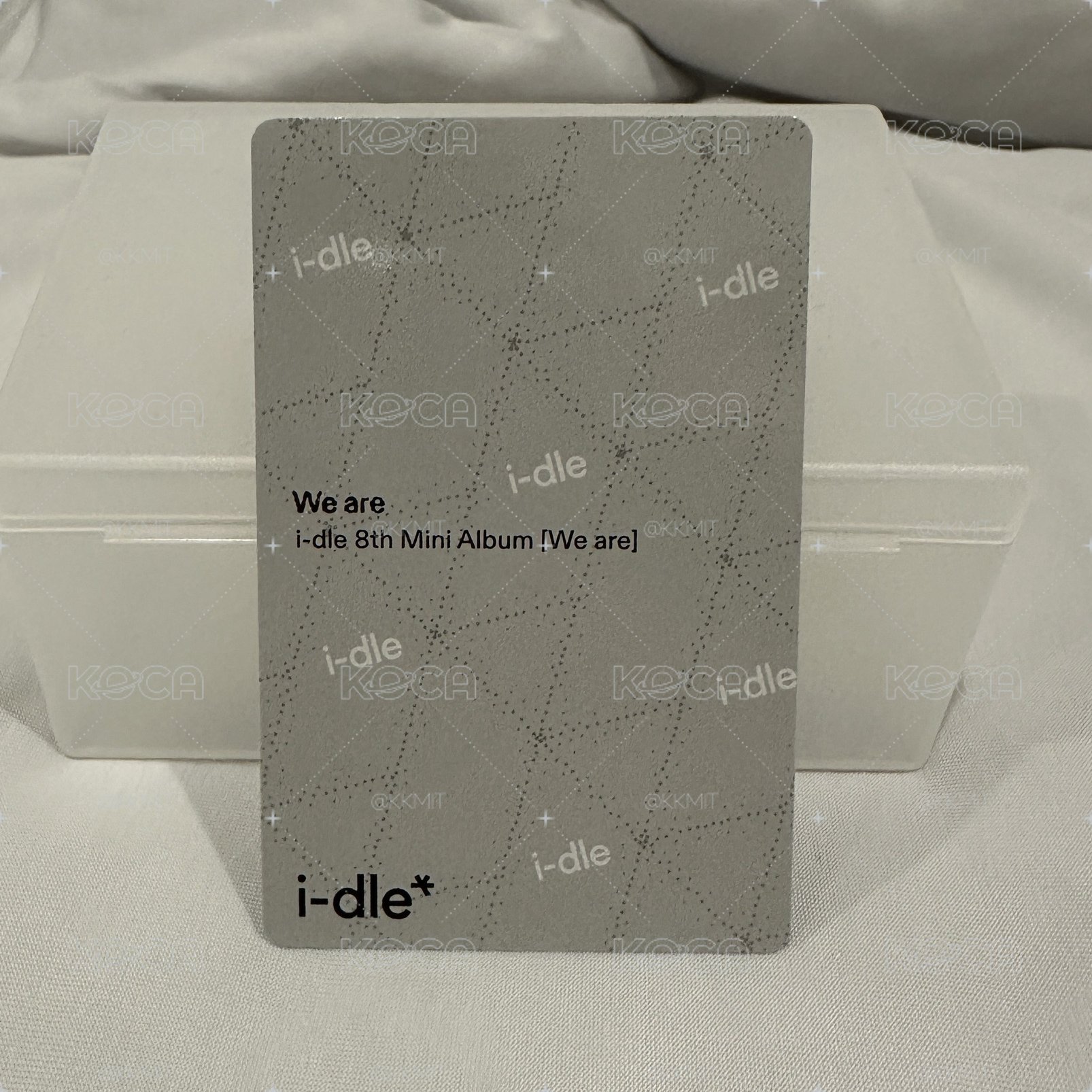 i-dle we are 專卡
