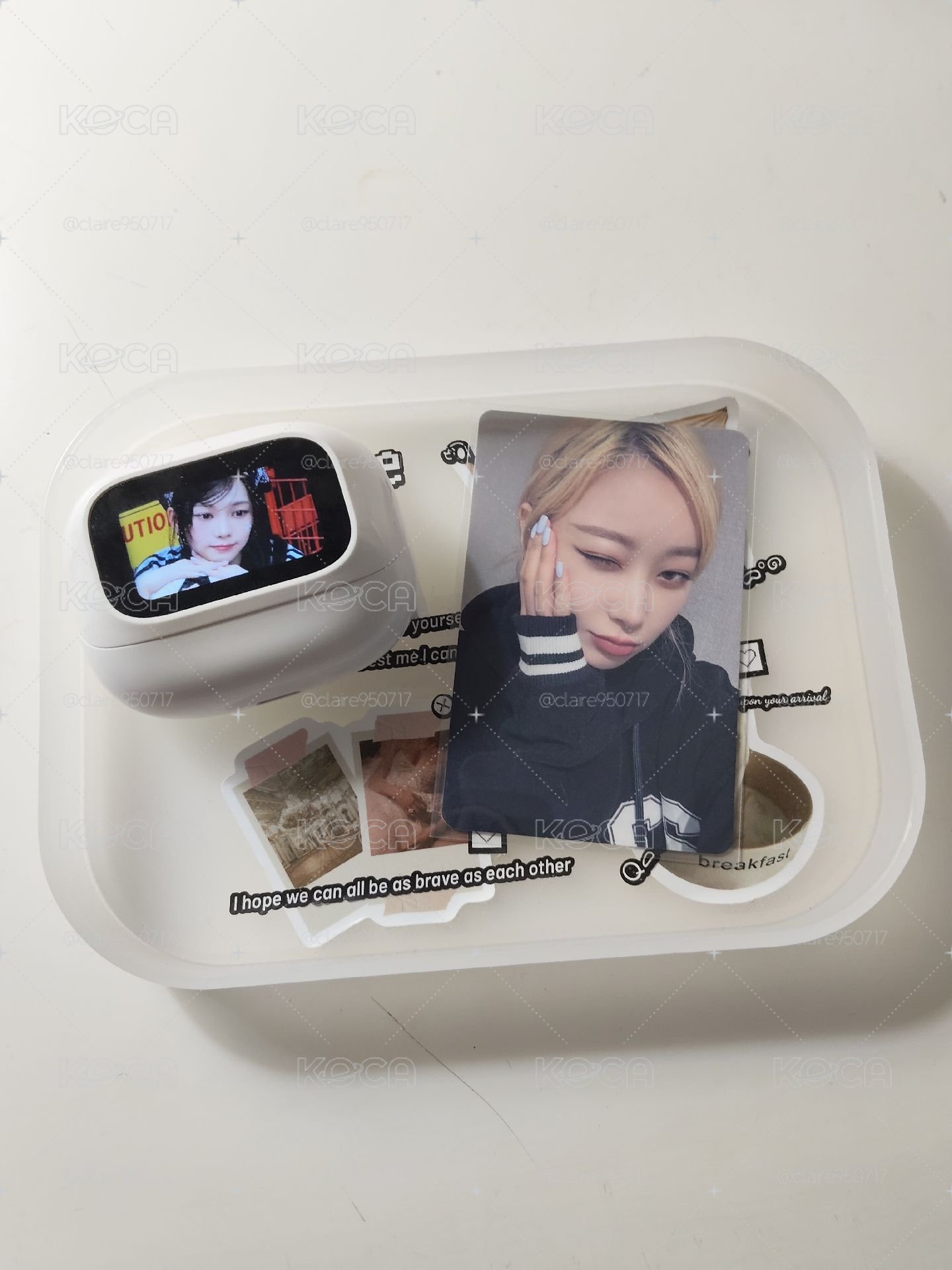 正規一愛豆驛站簽售梨(中背)