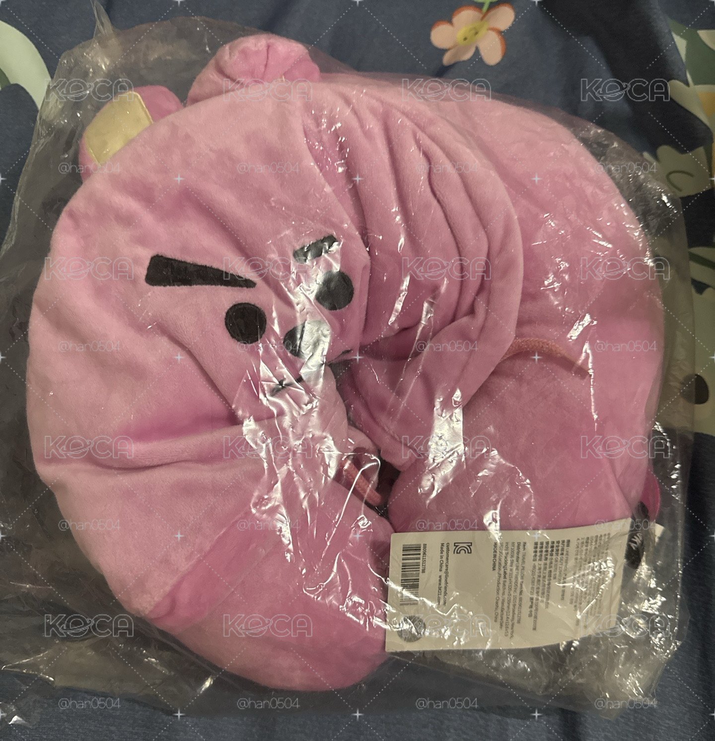 bt21 cooky U型枕