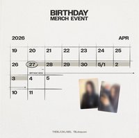 2026 BIRTHDAY MERCH EVENT  Gawon