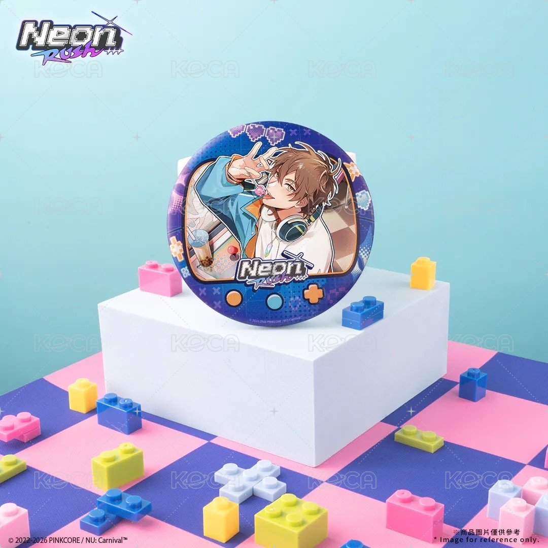-Neon Rush- 浮雕大徽章