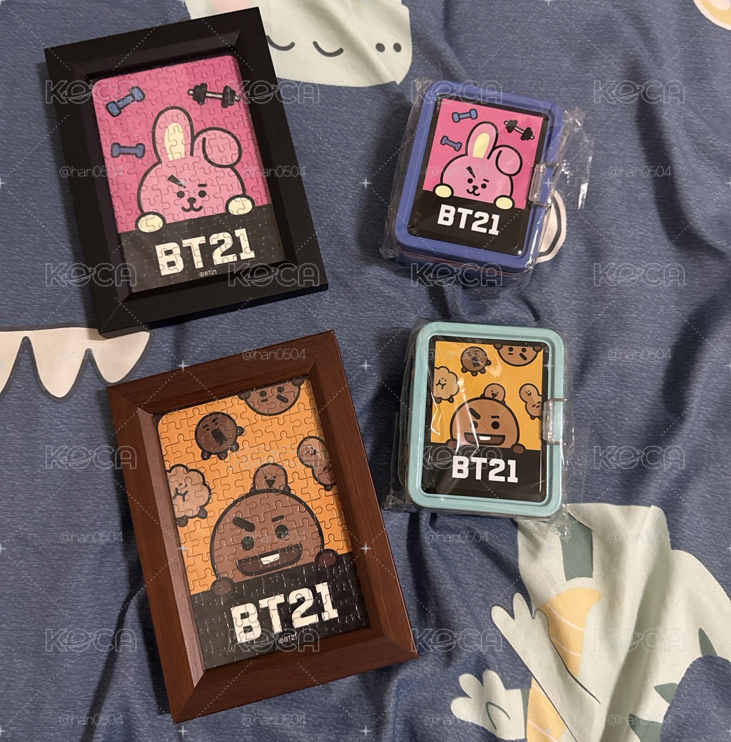 bt21 shooky cooky 拼圖2個ㄧ起賣