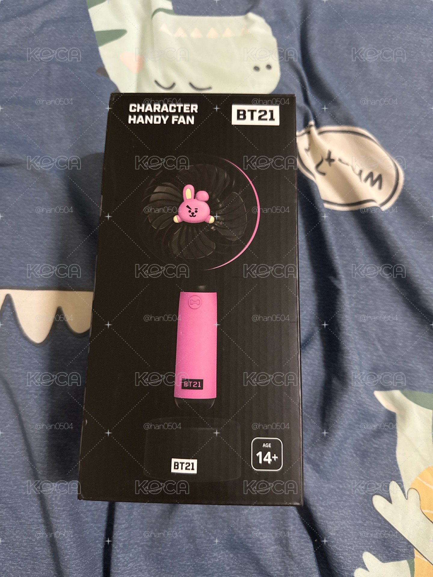 bt21 cooky 風扇