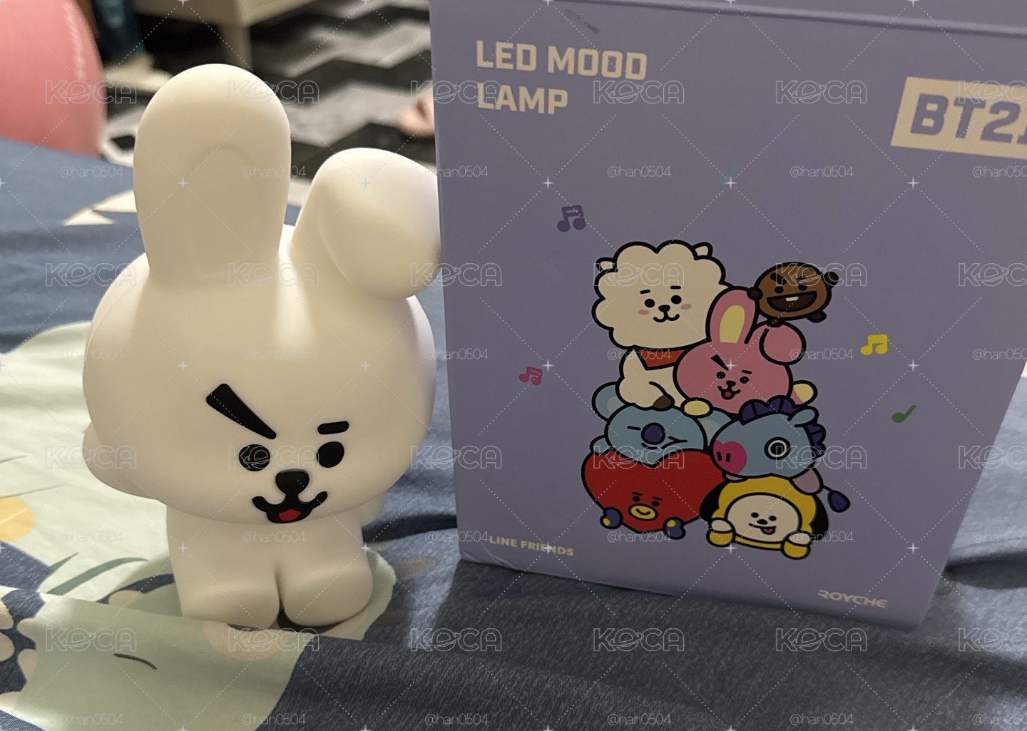 bt21 cooky 夜燈