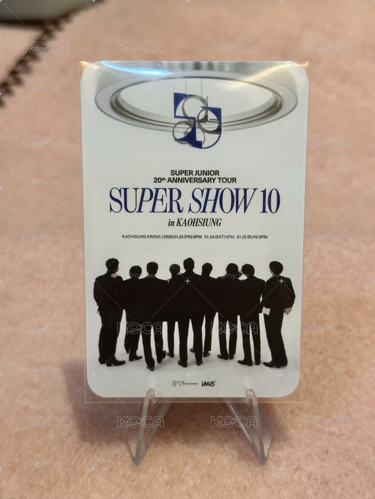 SS10 高雄場 旭 入場卡