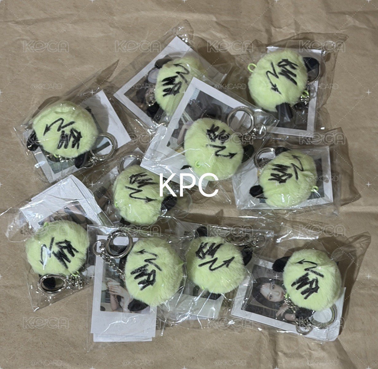 現貨速出 BABYMONSTER SUGAR HONEY ICE TEA 綠球吊飾 全新未拆含卡