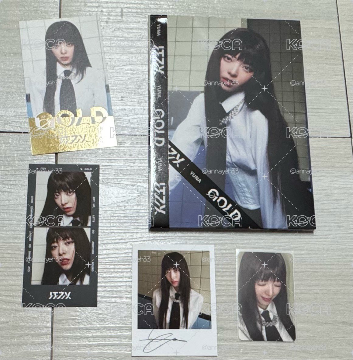 Gold 單封 全專 有娜