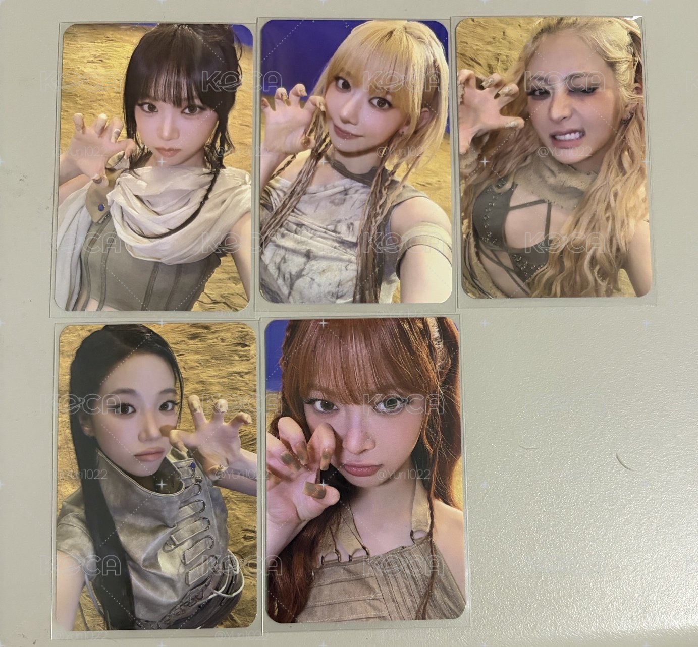 LE SSERAFIM PUREFLOW yes24 特典卡 ver. 單封