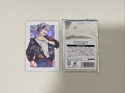 にじさんじ 彩虹社 不破湊 ROF-MAO 2nd LIVE 拍立得