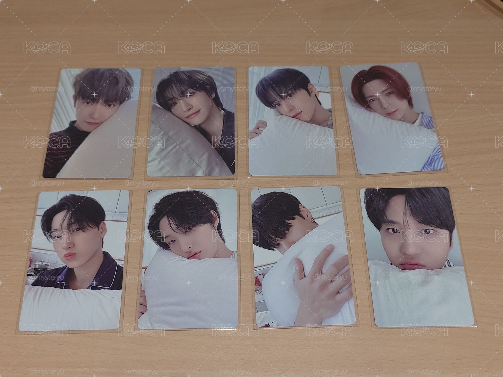 ATEEZ 2025會員禮 枕頭小卡一套+束口袋