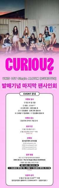 CURIOUS Jump Up 8.0 241229 末簽