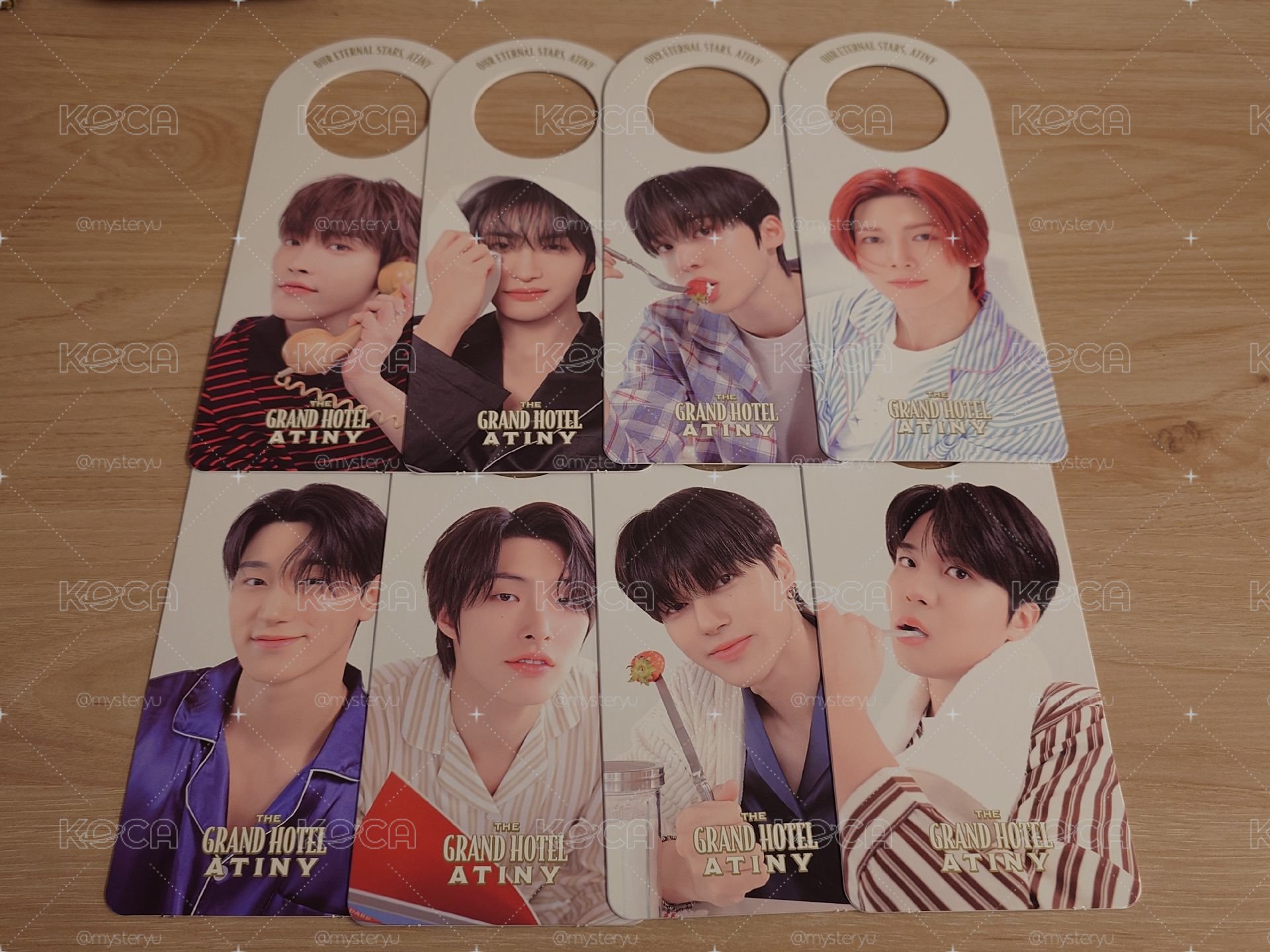 ATEEZ 2025會員禮 門卡一套