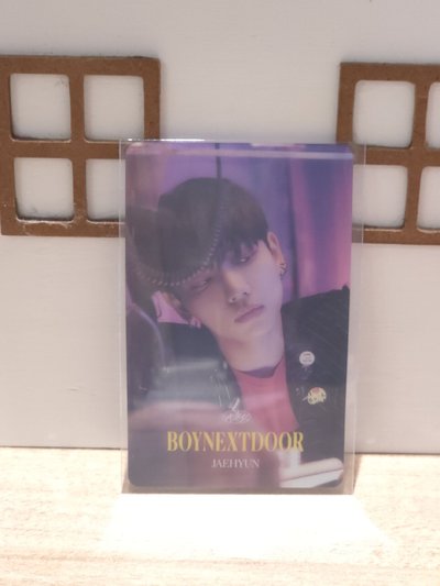 Jaehyun 明宰鉉 WHY.. 日咖 pb 特典卡 透卡 3