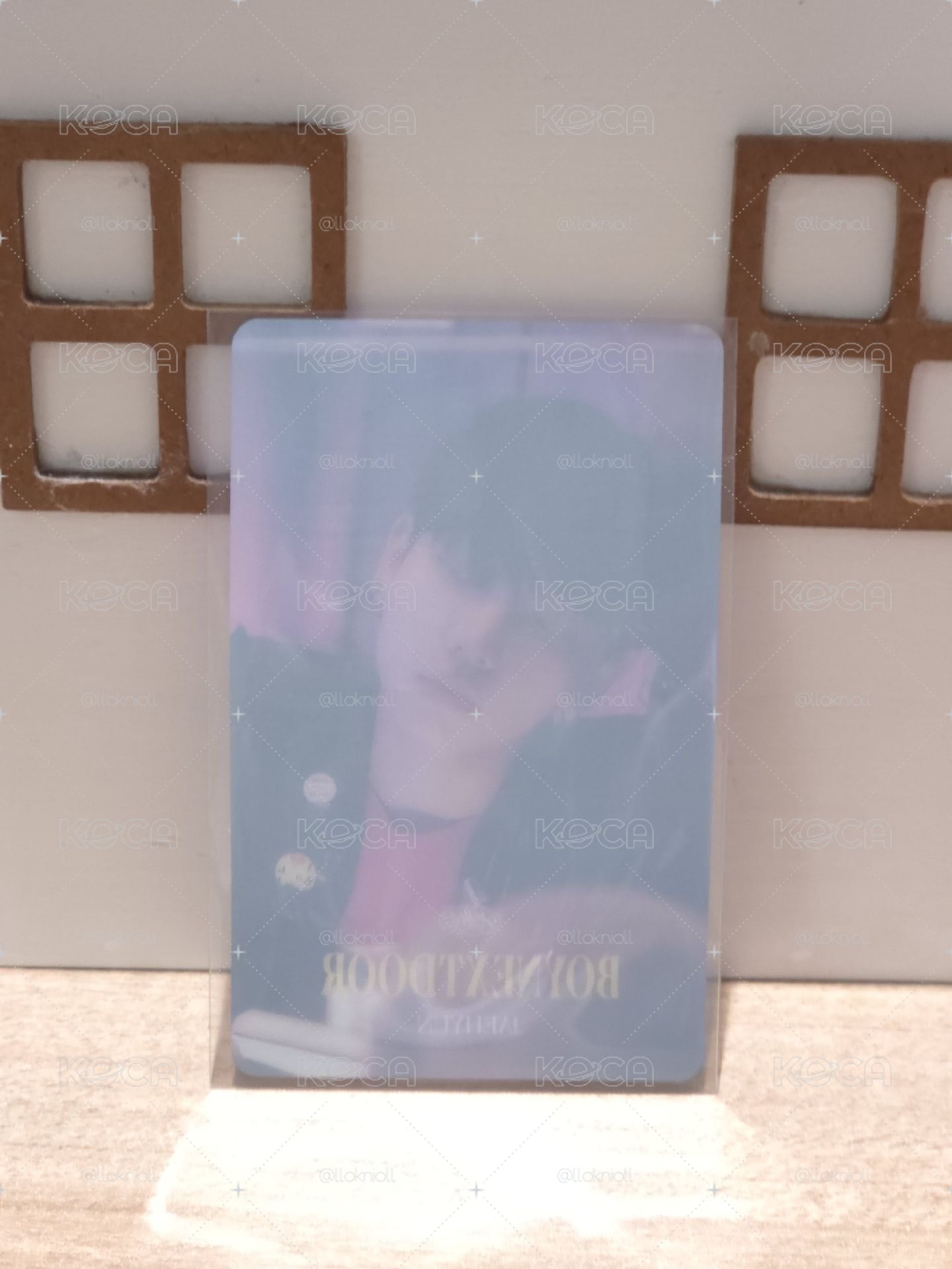 Jaehyun 明宰鉉 WHY.. 日咖 pb 特典卡 透卡 3