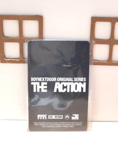 Jaehyun 明宰鉉 The Action 專輯卡 單封版