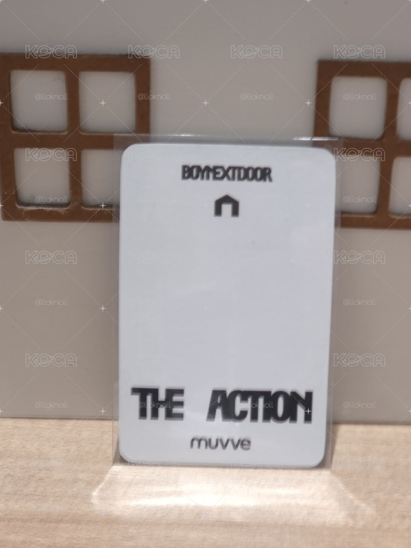 Jaehyun 明宰鉉 The Action mu 2.0 簽售卡 