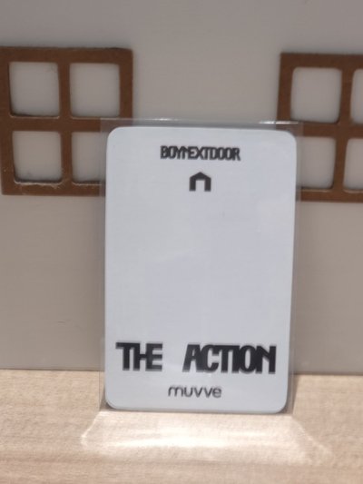 Jaehyun 明宰鉉 The Action mu 2.0 簽售卡 