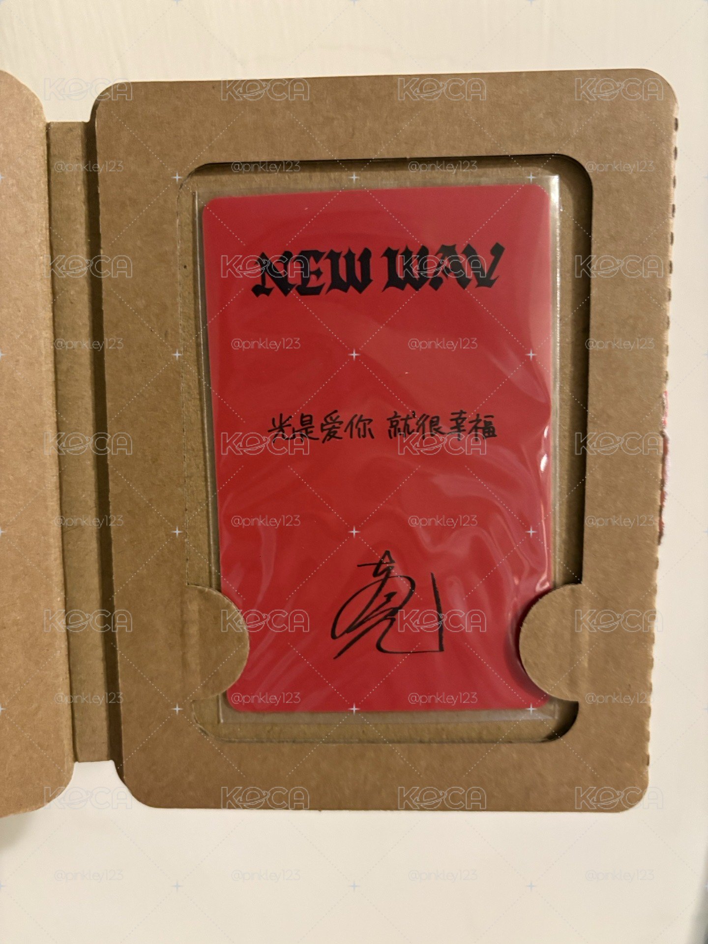 NEW WAV 京東特典 Asahi 濱田朝光