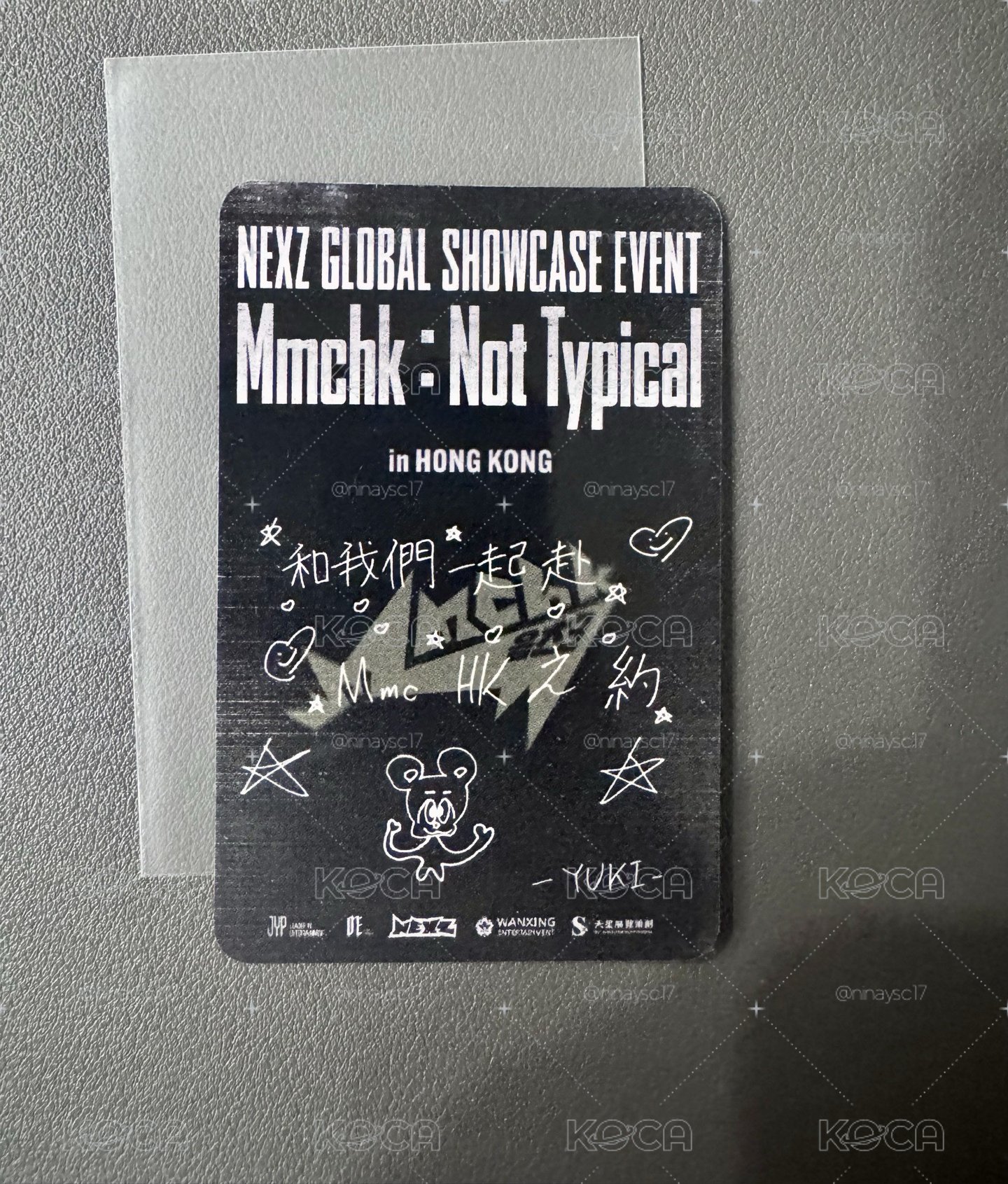 Mmchk 🦦香港sc 入場卡 