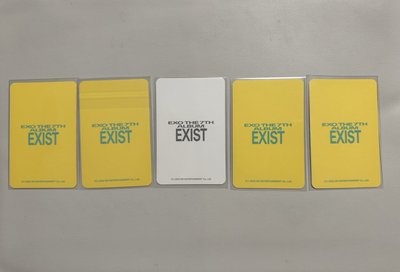 EXO-嘟嘟-D.O.-EXIST 快閃店 隨機卡 C區