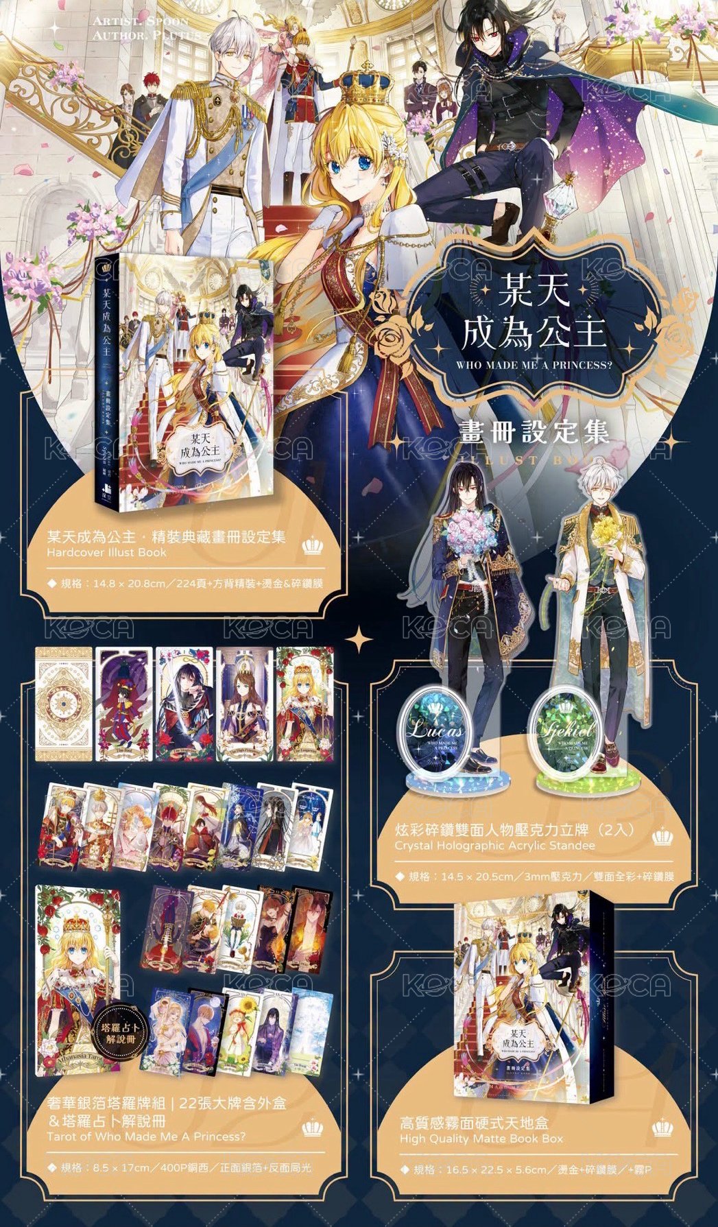 某天成為公主 設定集