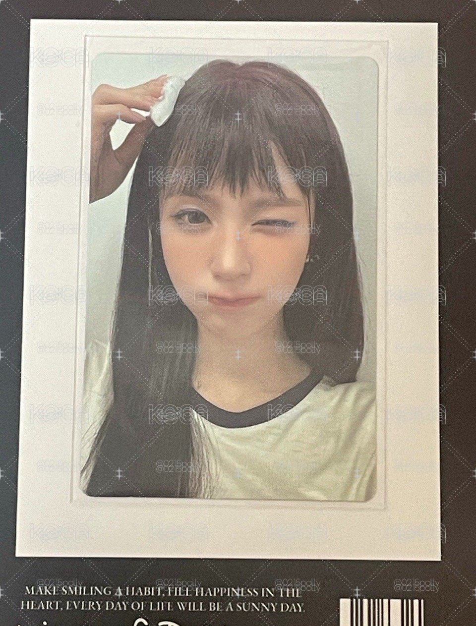 I SWAY kms 1.0 特典卡  ver.5 中文卡背加綁（圖二）