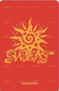 單曲三 ms 1.0 自拍合影會 簽售卡 玫瑰熊ver. 背面