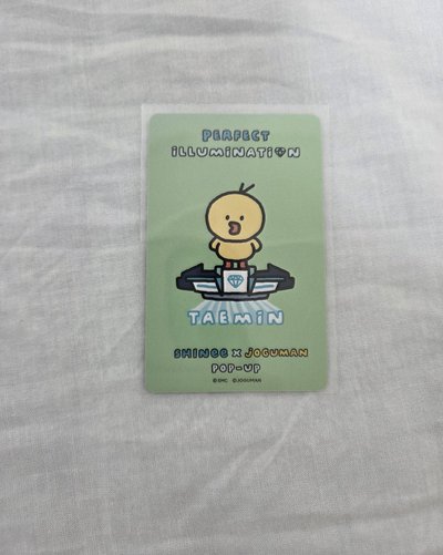 SHINee X JOGUMAN 隨機卡