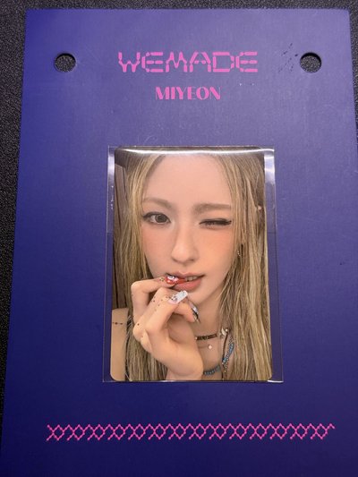 idle we made 迷九 台灣快閃店 項鍊卡 麵